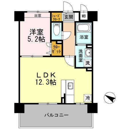 Casa de　finoの物件間取画像